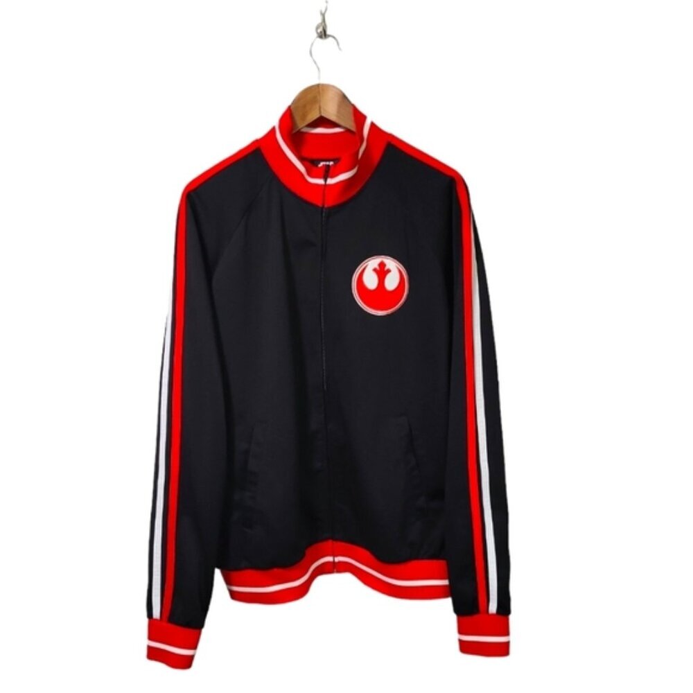Star Wars/Disney Rebel Alliance Men's Think Geek Jacket Size L Black